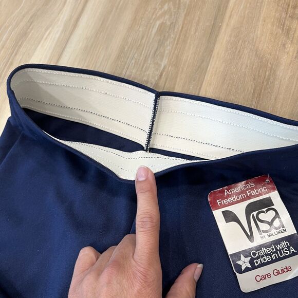 1990s Vintage Youth Sz Large Blue Athletic Football/Baseball Pants by New South - Picture 5 of 7